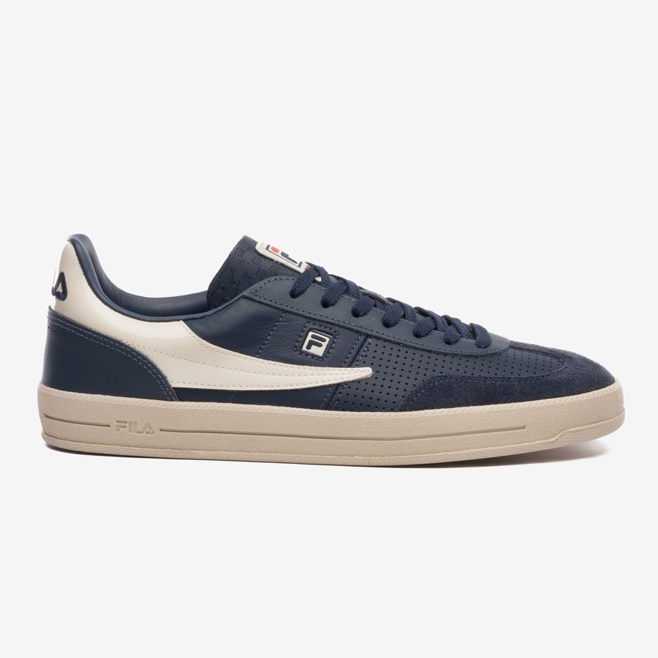 Tênis Fila Fx Court 70 Vintage Masculino Azul Marinho