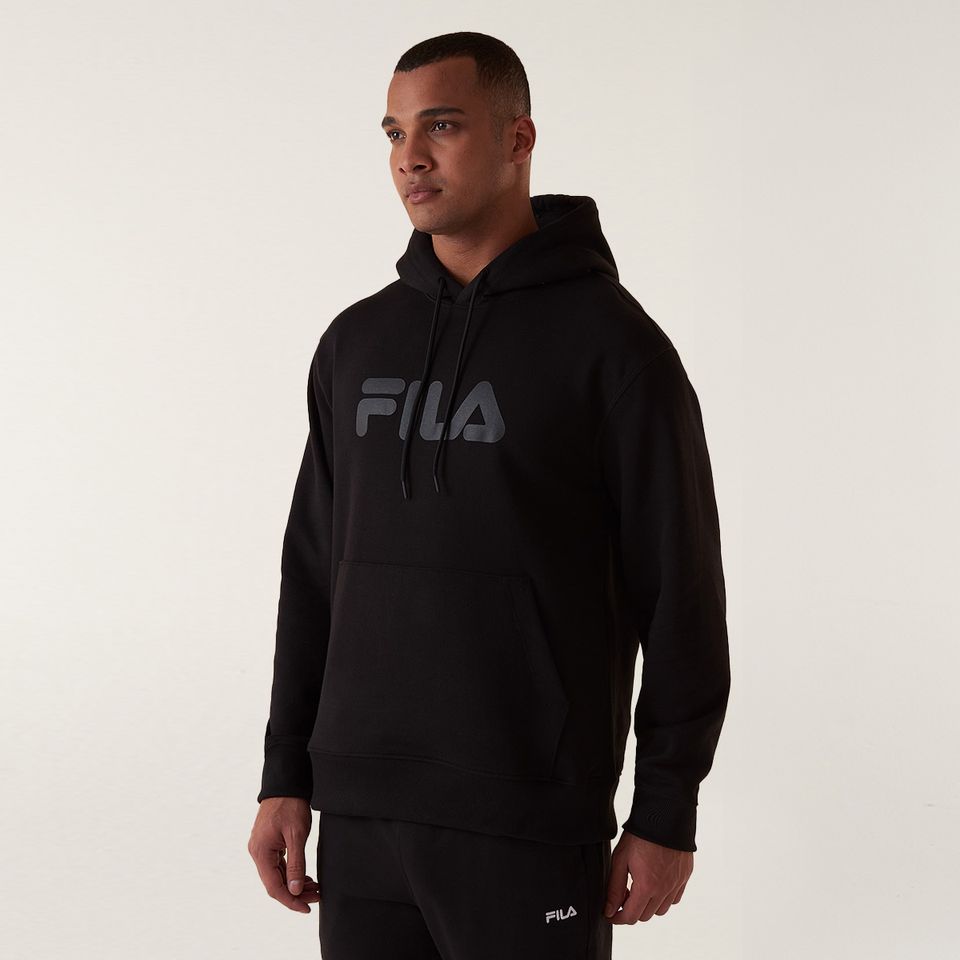 Casaco com Capuz Fila Comfort Letter Iii Masculino