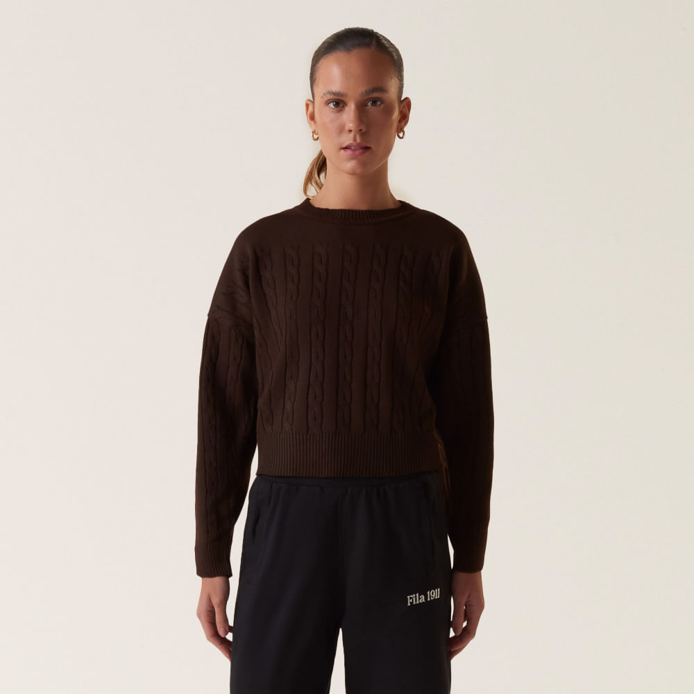 Casaco Fila Comfort Uc Basic Tricot Feminino