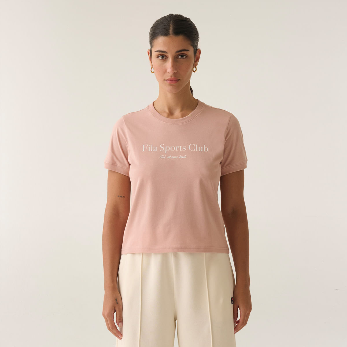 Camiseta Fila Regular Sport Club Feminina