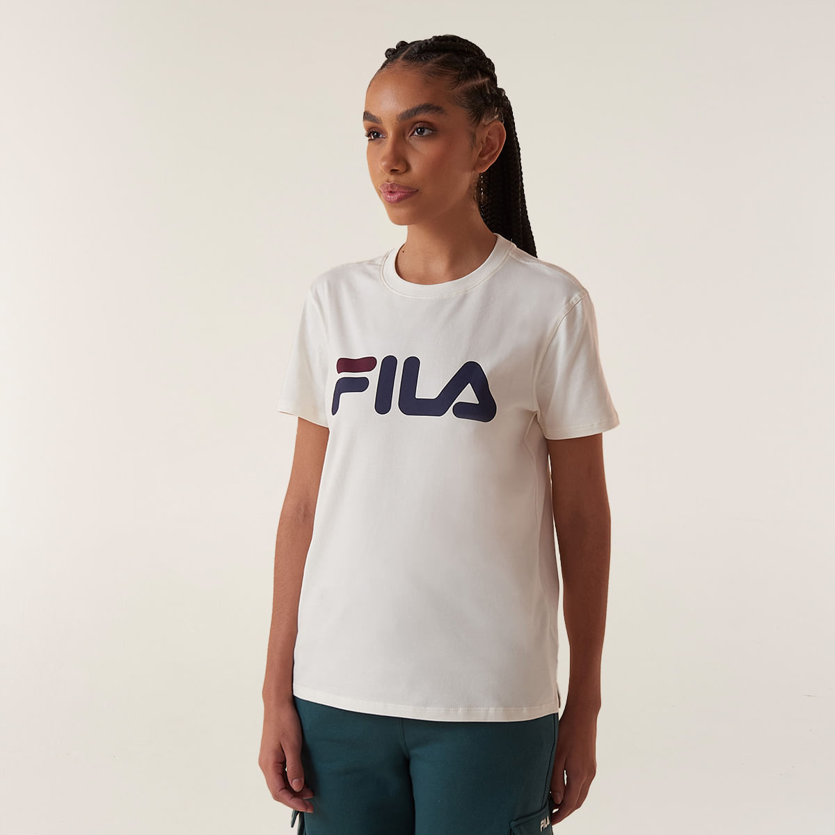 Camiseta Fila Letter Premium II Feminina