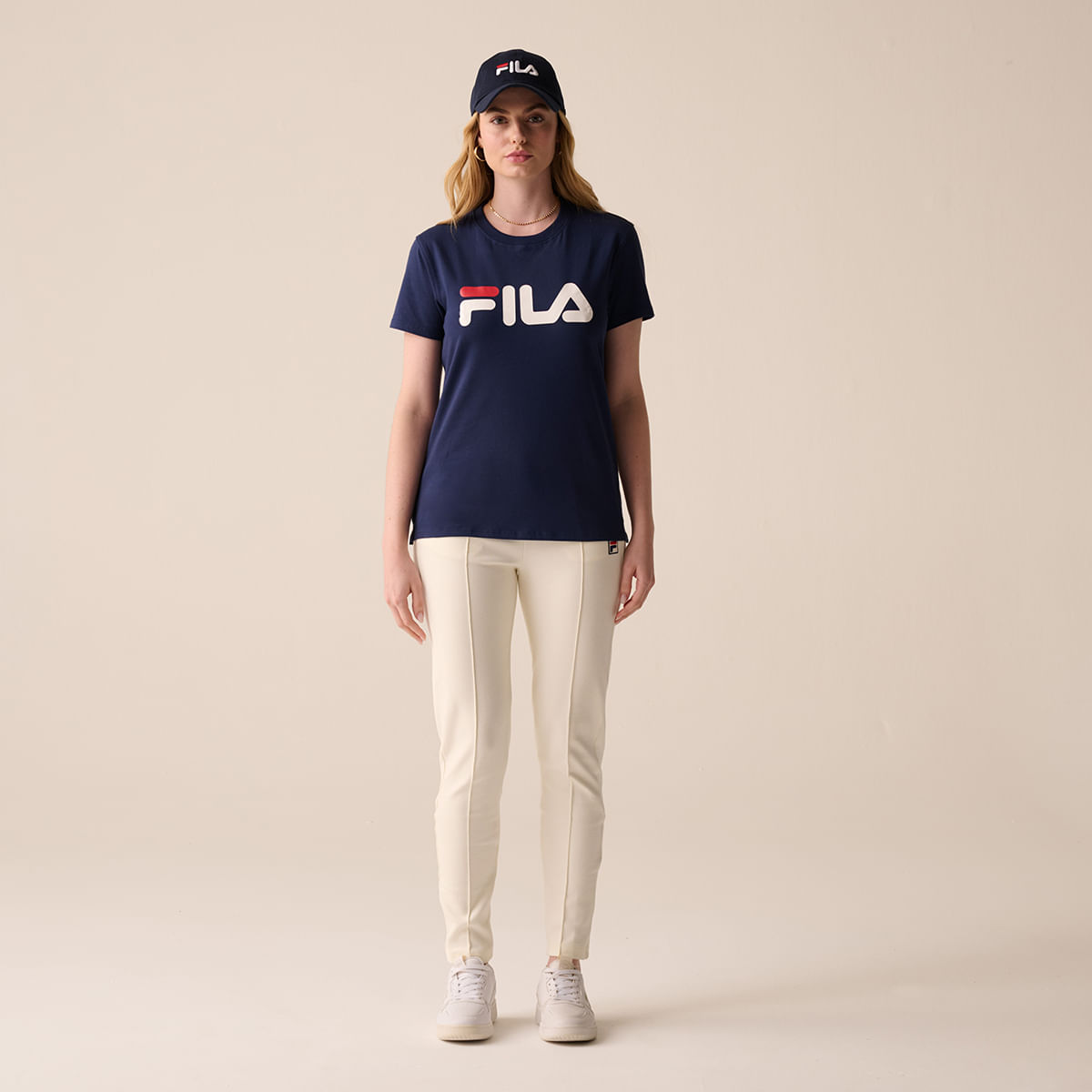 Camiseta Feminina Fila Letter Premium Ii fila