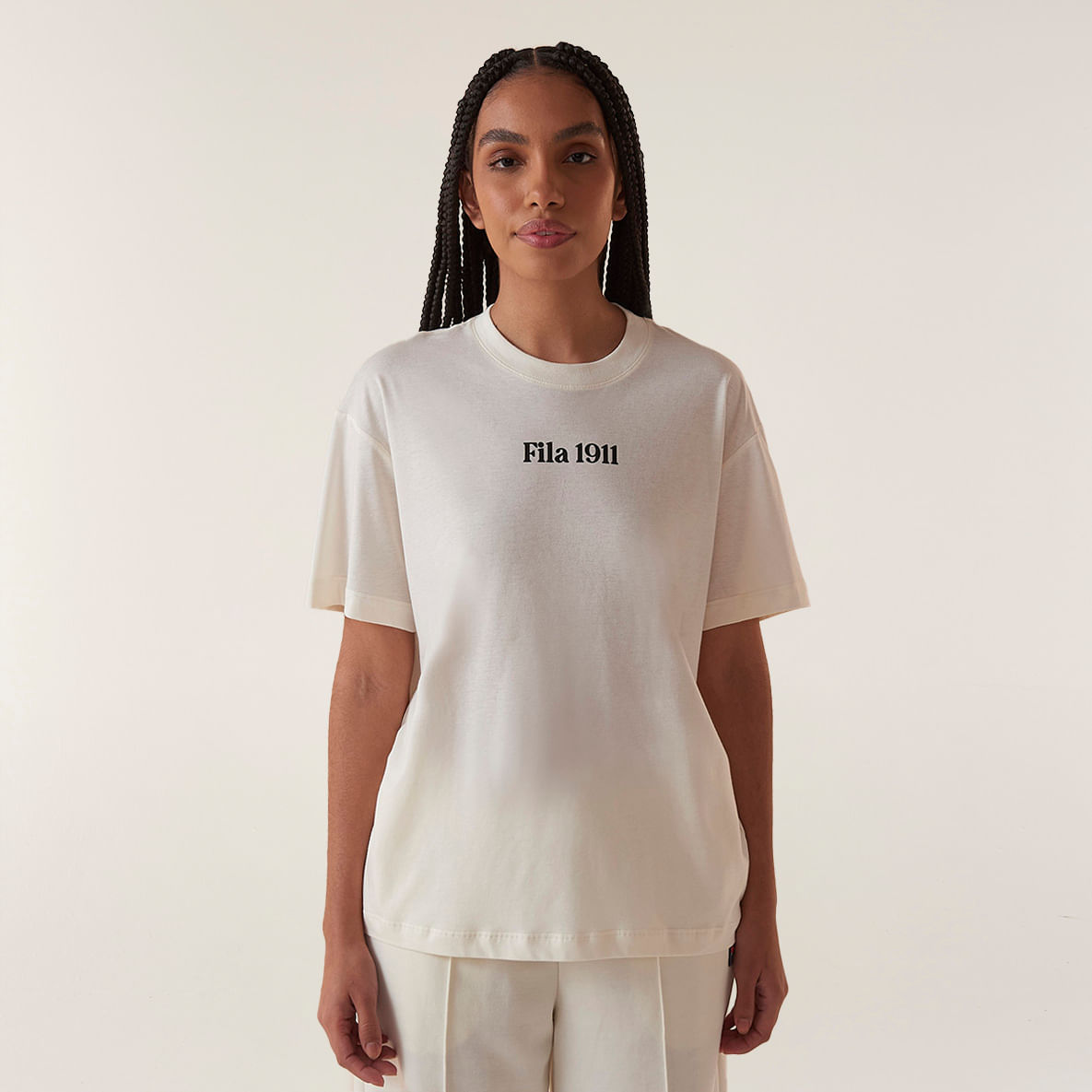 Camiseta Fila Over Union 1911 Feminina