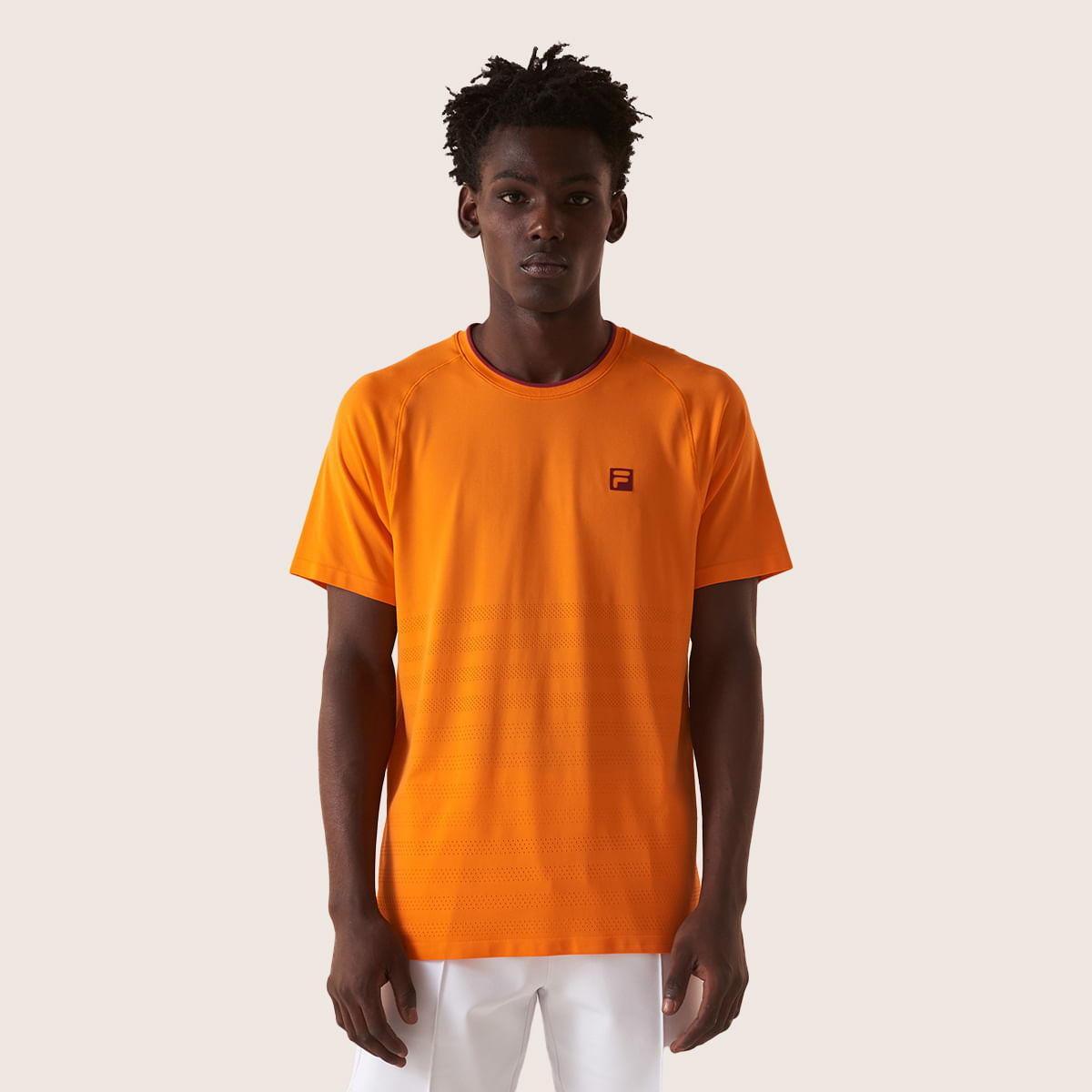 Camiseta Fila Ace Seamless Crew Masculina