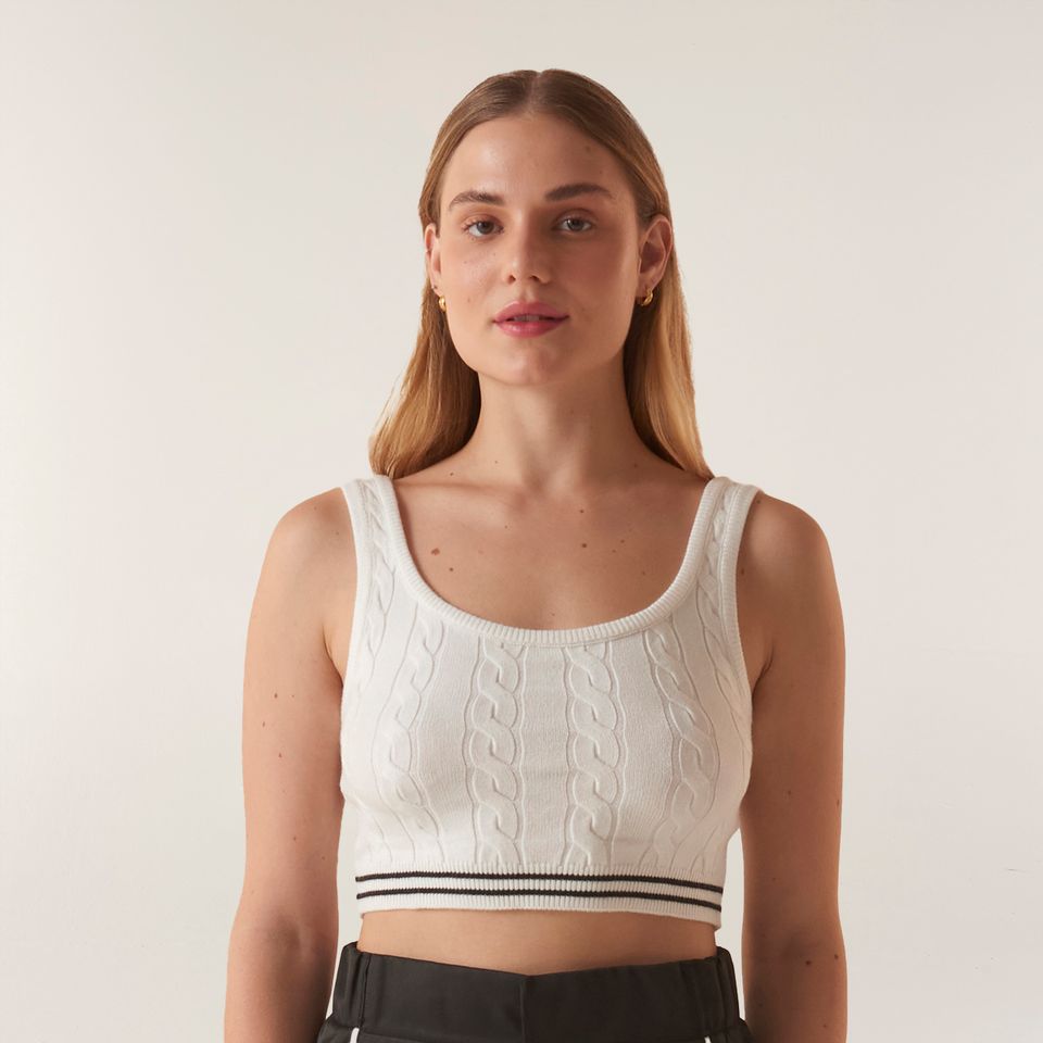 Top Fila Slim Uc Basic Tricot Feminino