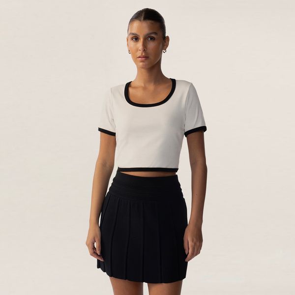 Blusa Fila Cropped Rib Feminina GG