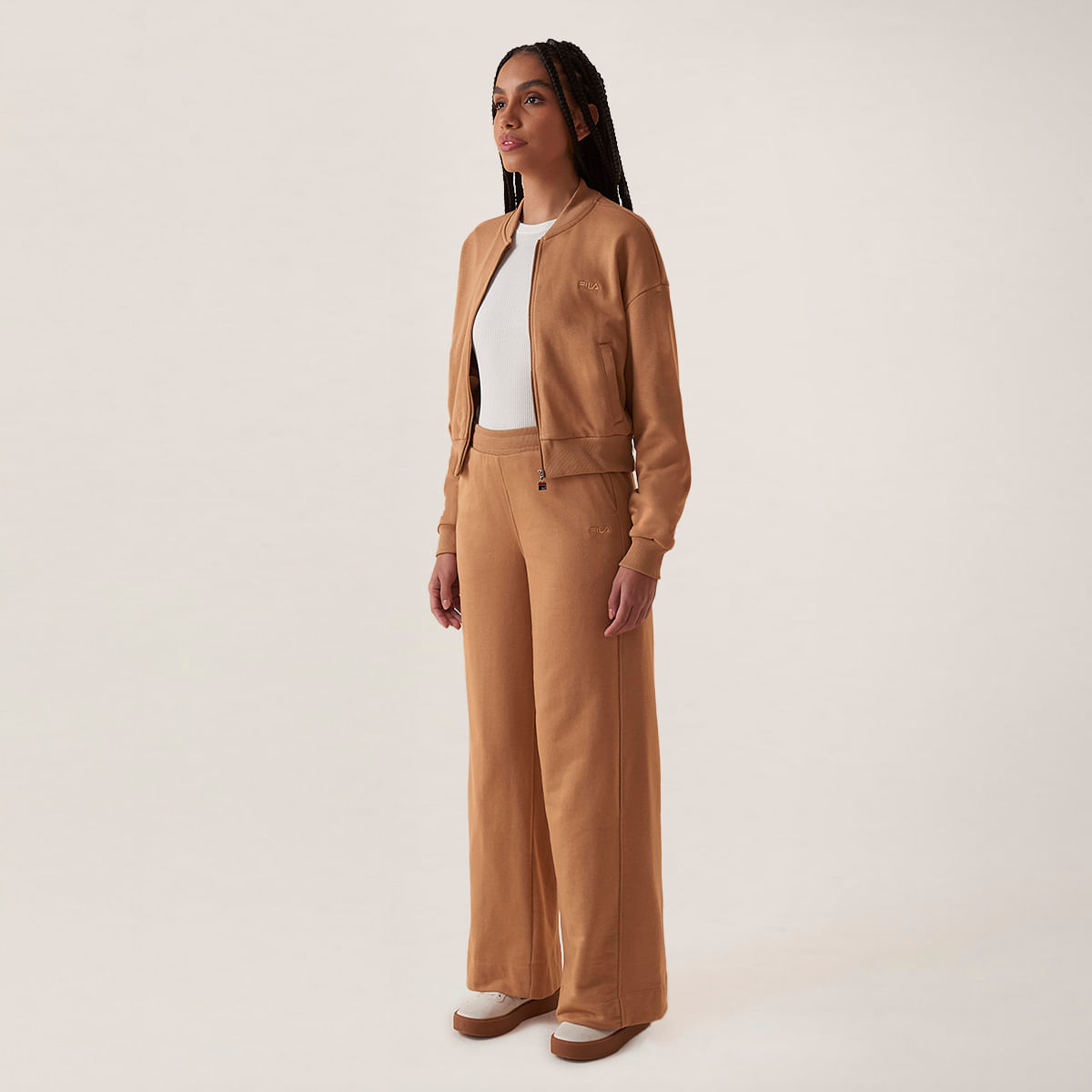 Calça Fila Wide Classic B Feminina