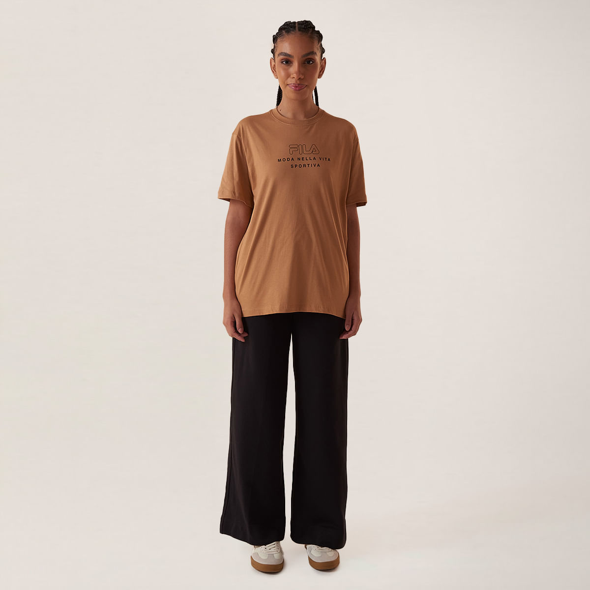 Calça Fila Wide Classic B Feminina