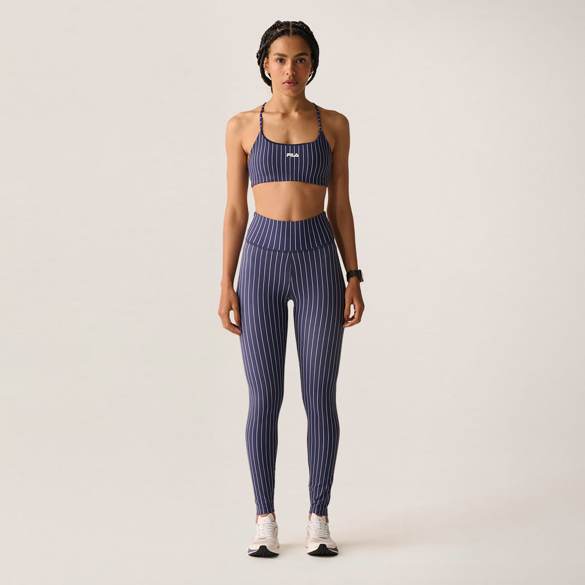 Legging Fila Future Sports Pinstripes Flow Feminina