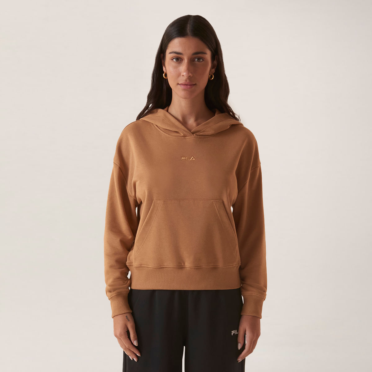 Casaco Com Capuz Fila Classic B Feminino