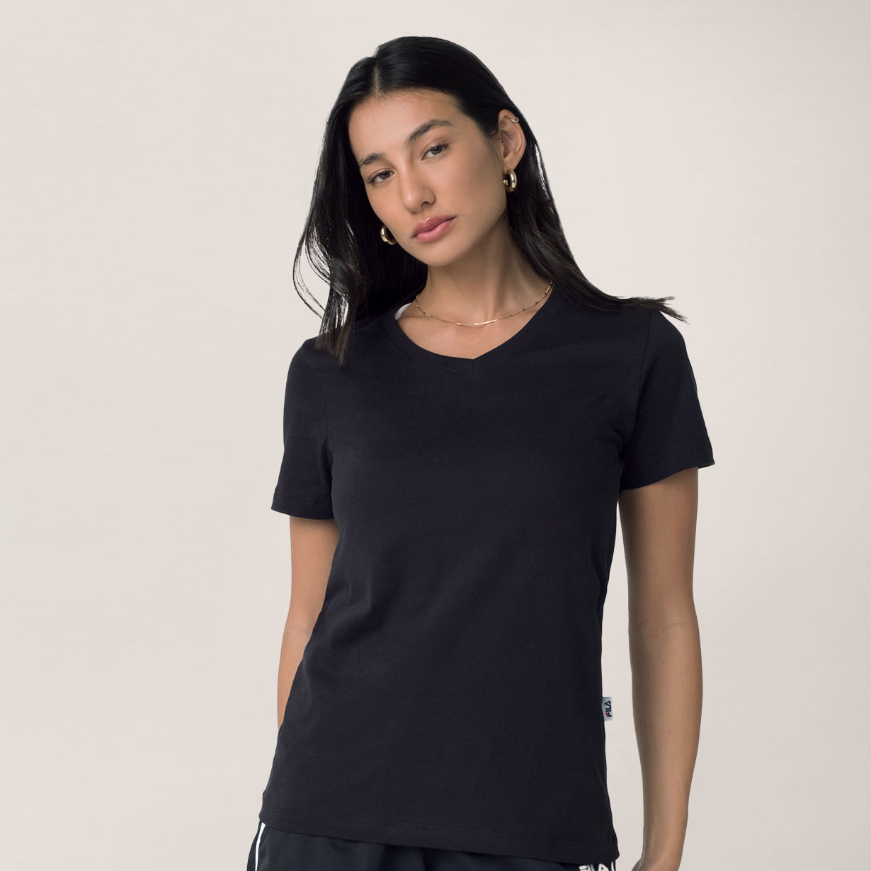 Camiseta Fila Basic Feminina