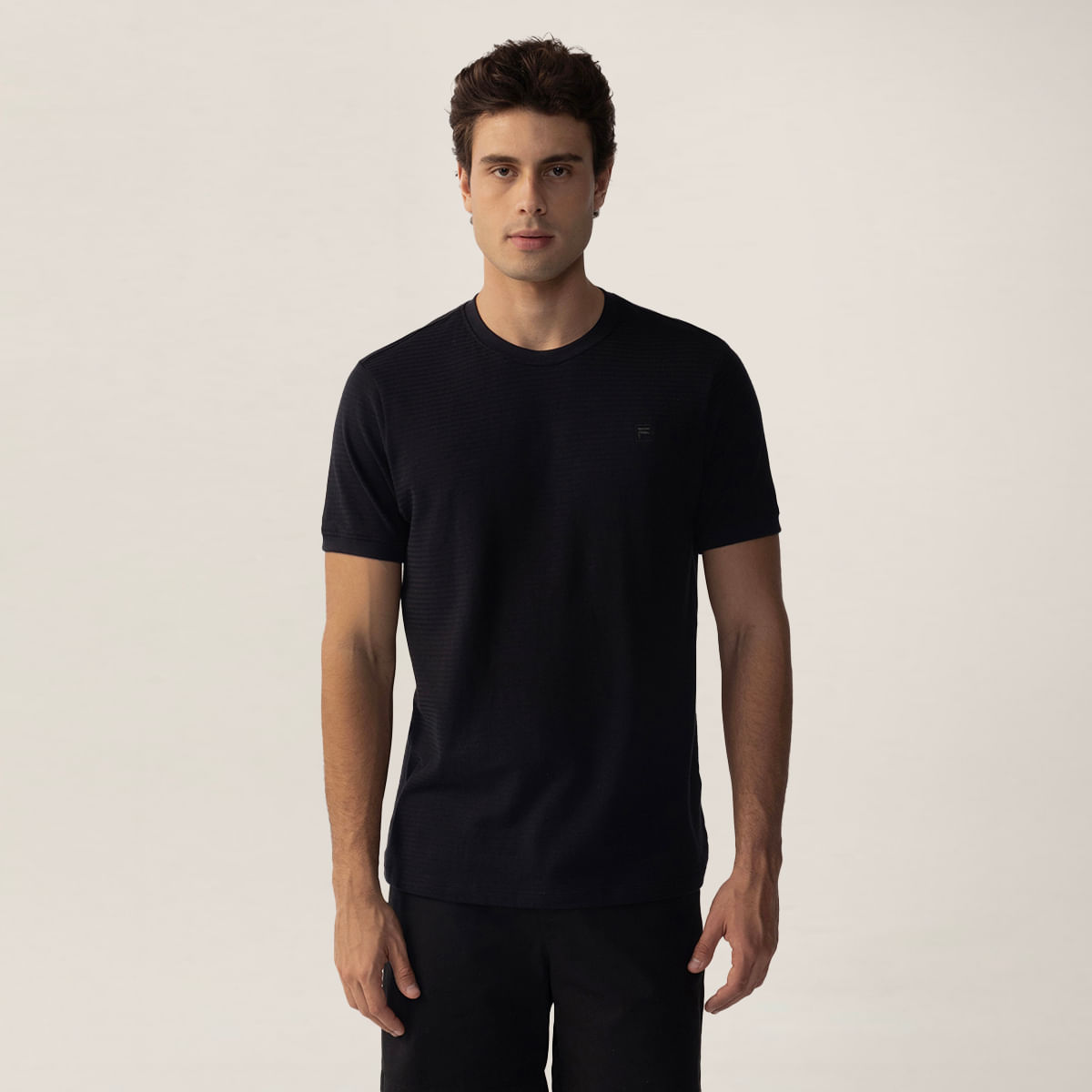 Camiseta Fila Regular Embroidery Gt Masculina