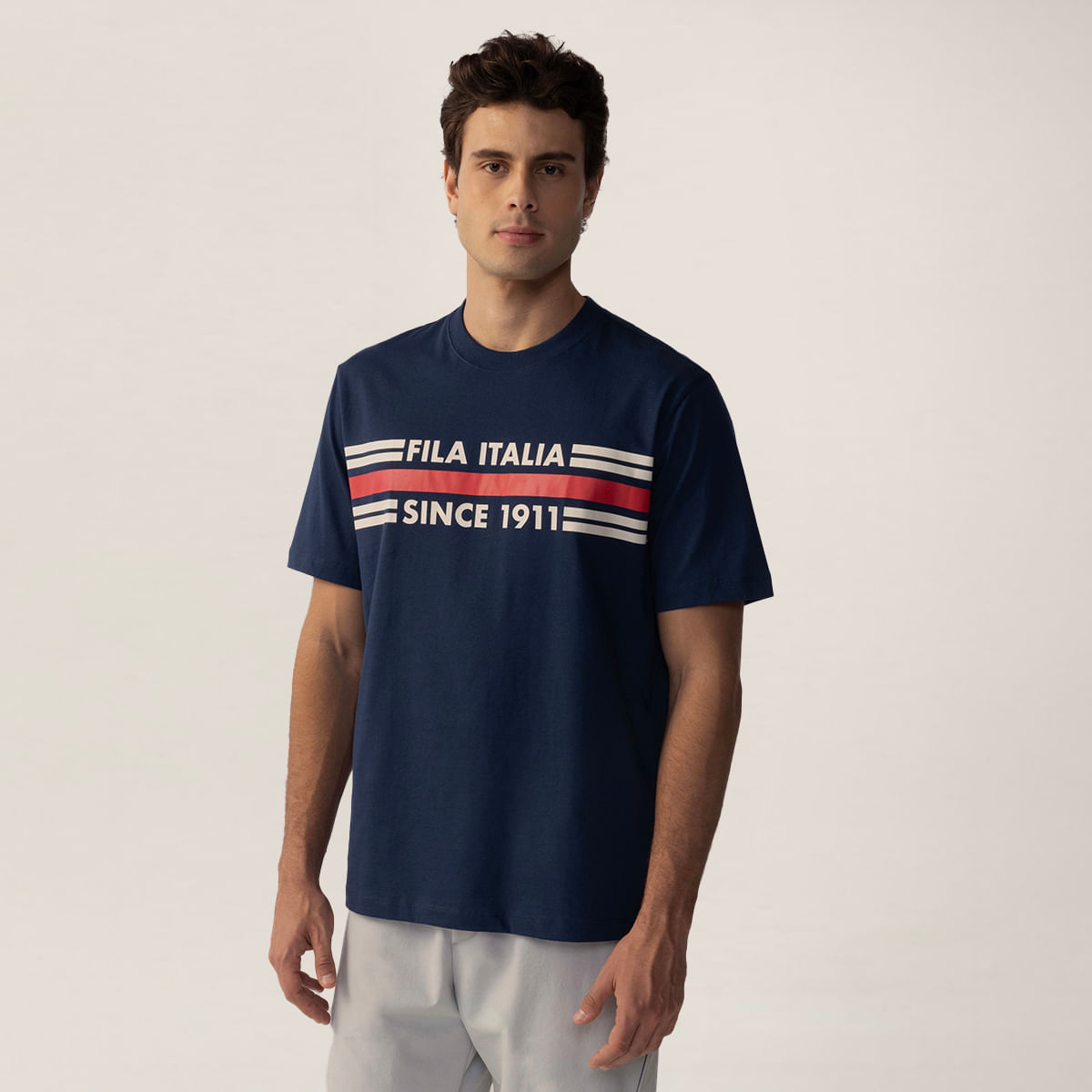 Camiseta Fila Comfort 1911 Gt Masculina