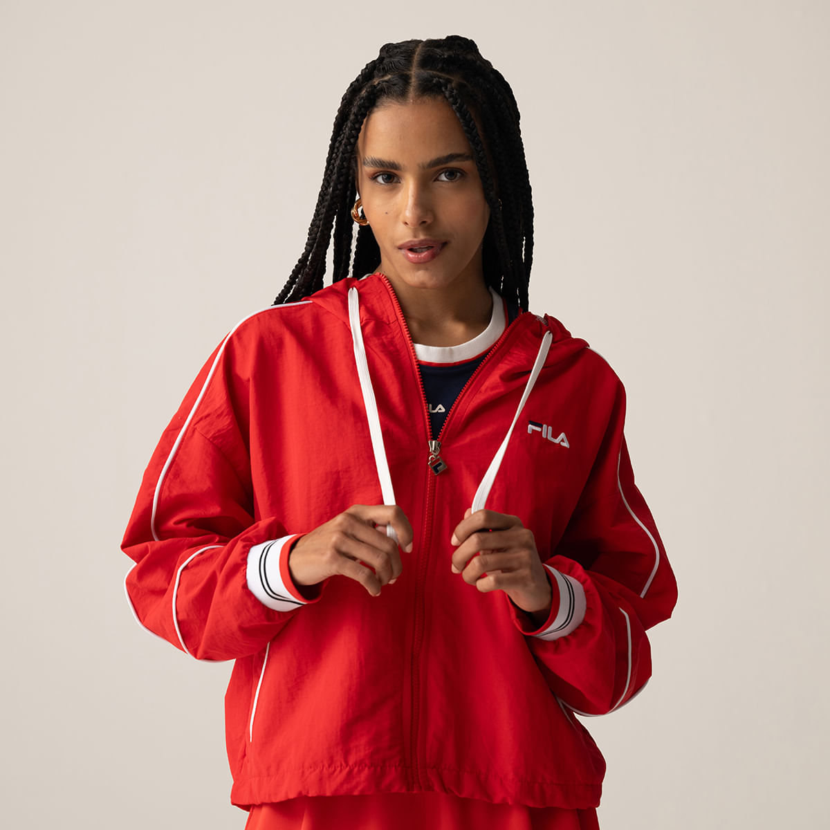 Jaqueta Fila Uc Basketball Feminina