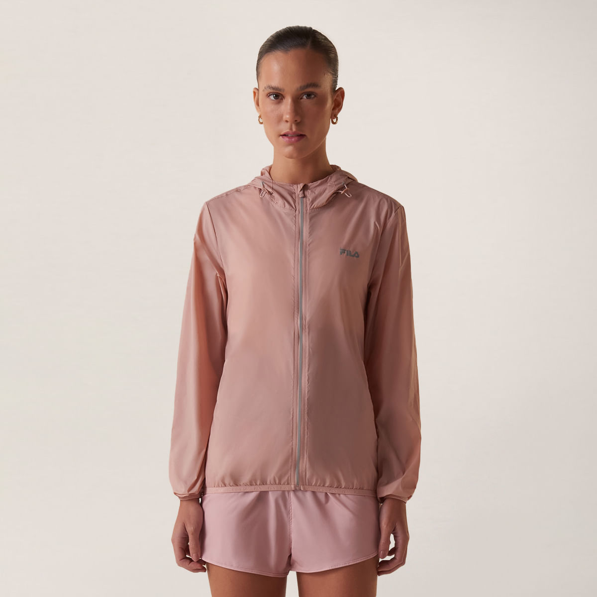 Jaqueta Corta Vento Fila Racer Run Feminino