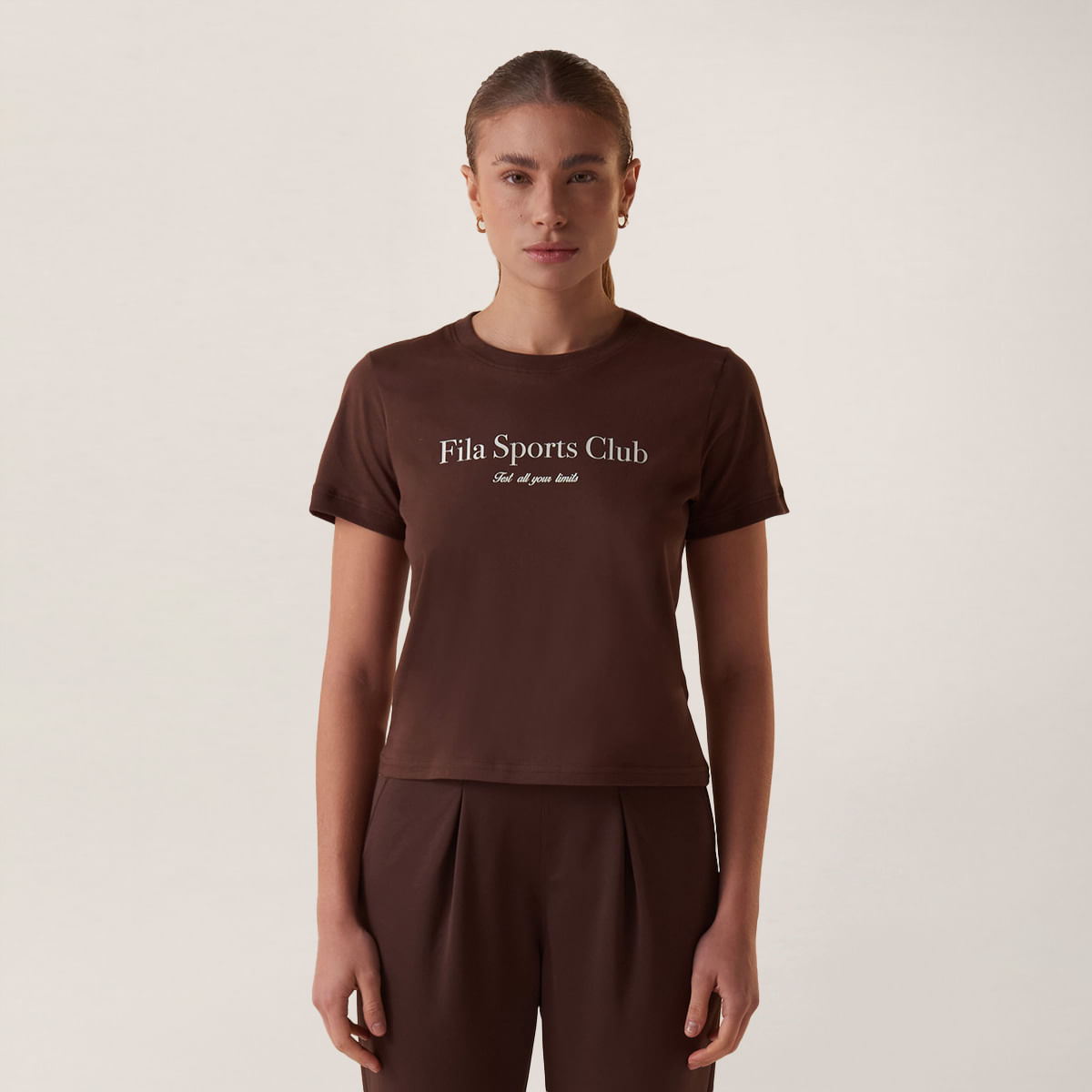 Camiseta Fila Regular Sport Club Feminina