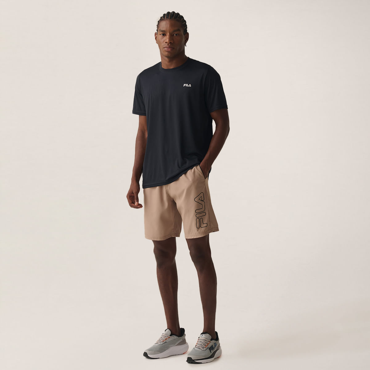 Bermuda Fila Train - 7,5" Masculina
