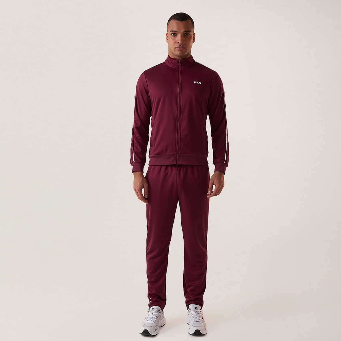 Agasalho Fila Letter Icon Masculino