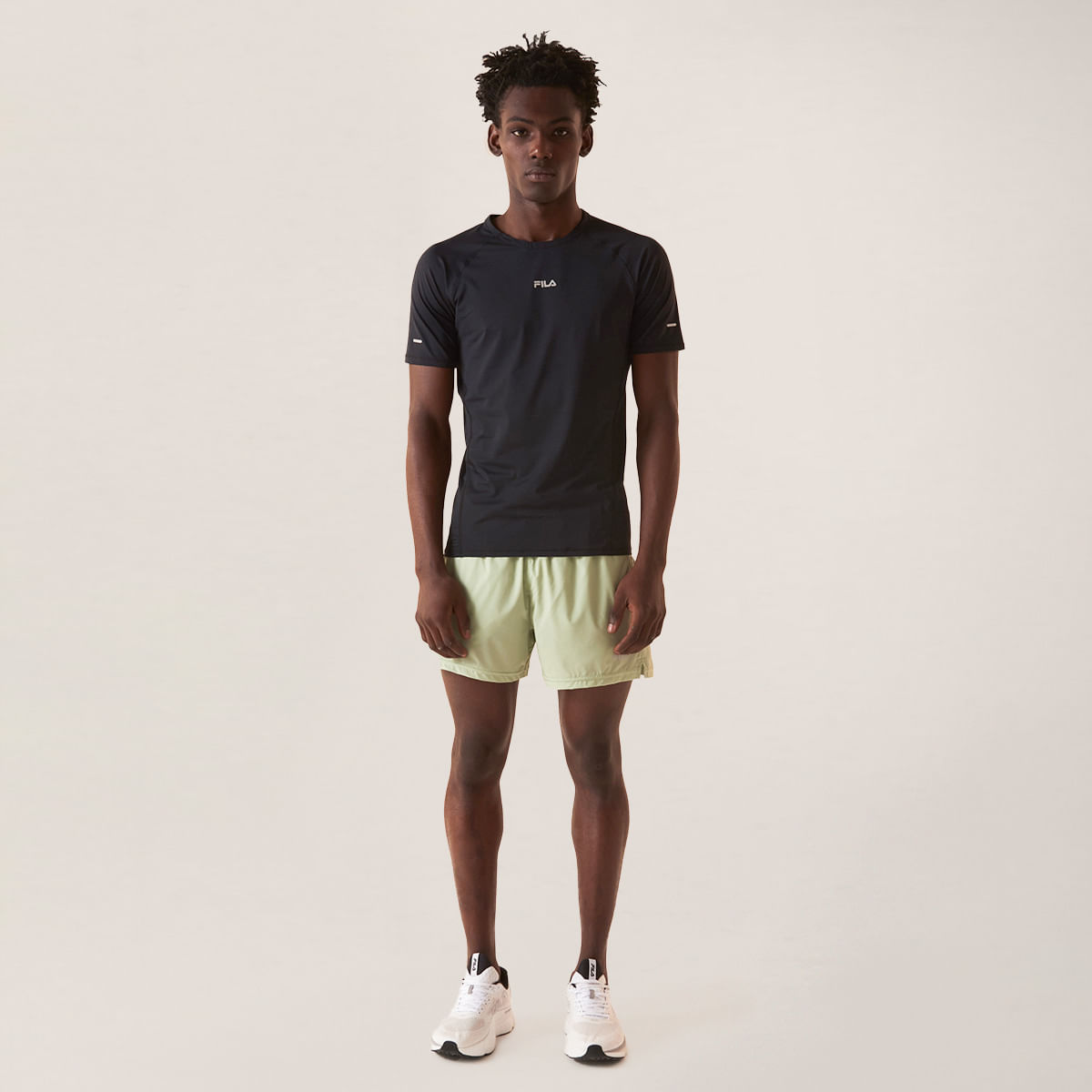 Shorts Fila Diamond Core Run - 4" Masculino