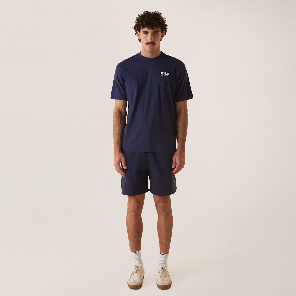 Bermuda Fila Comfort Cargo Letter Masculina