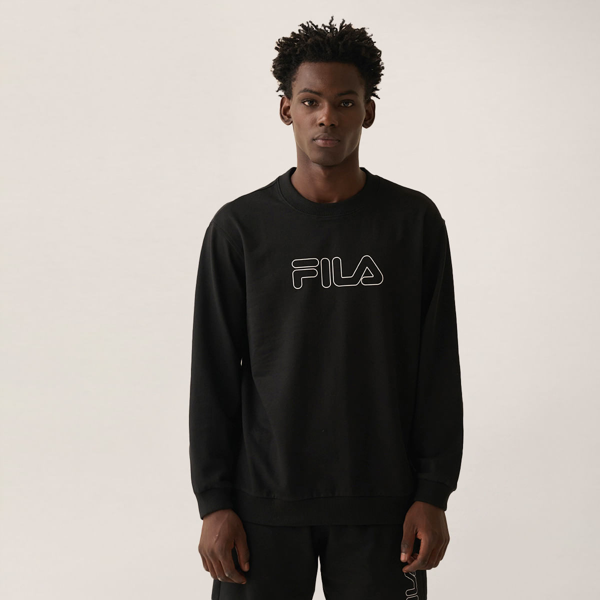 Casaco Fila Letter Outline Light Masculino