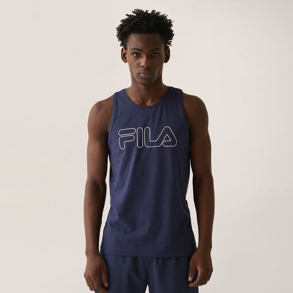 Regata Fila Letter Outline Masculina