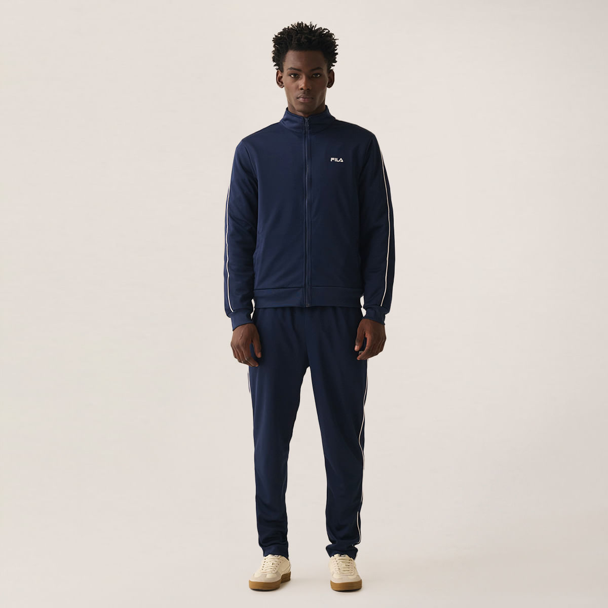 Agasalho Fila Letter Icon Masculino