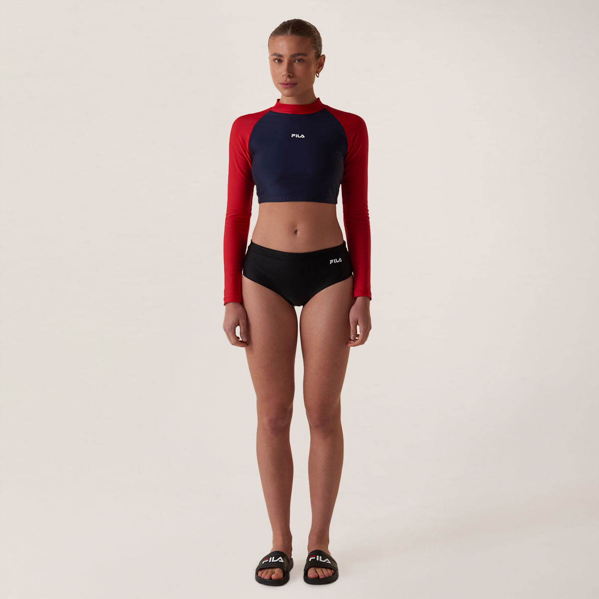 Sunquini Bottom Fila Sea Feminino