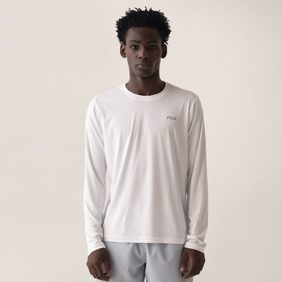 Camiseta Manga Longa Fila Basic Sports Masculina