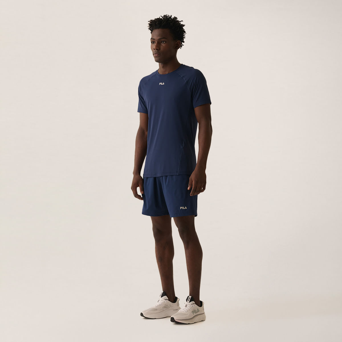 Bermuda Fila Diamond Core Run - 6" Masculina