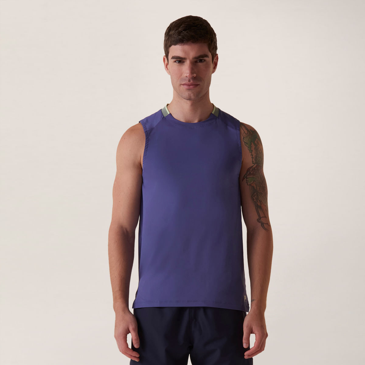 Camiseta Sem Manga Fila Match Ao Masculina