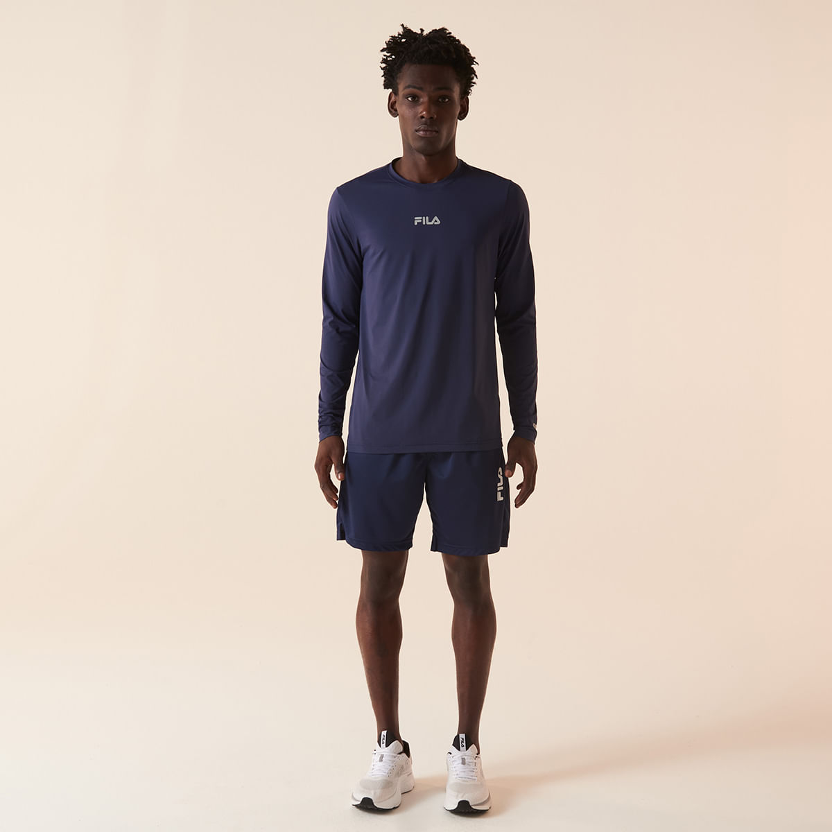 CAMISETA ML MASCULINA FILA SUN PROTECT BREEZY - fila