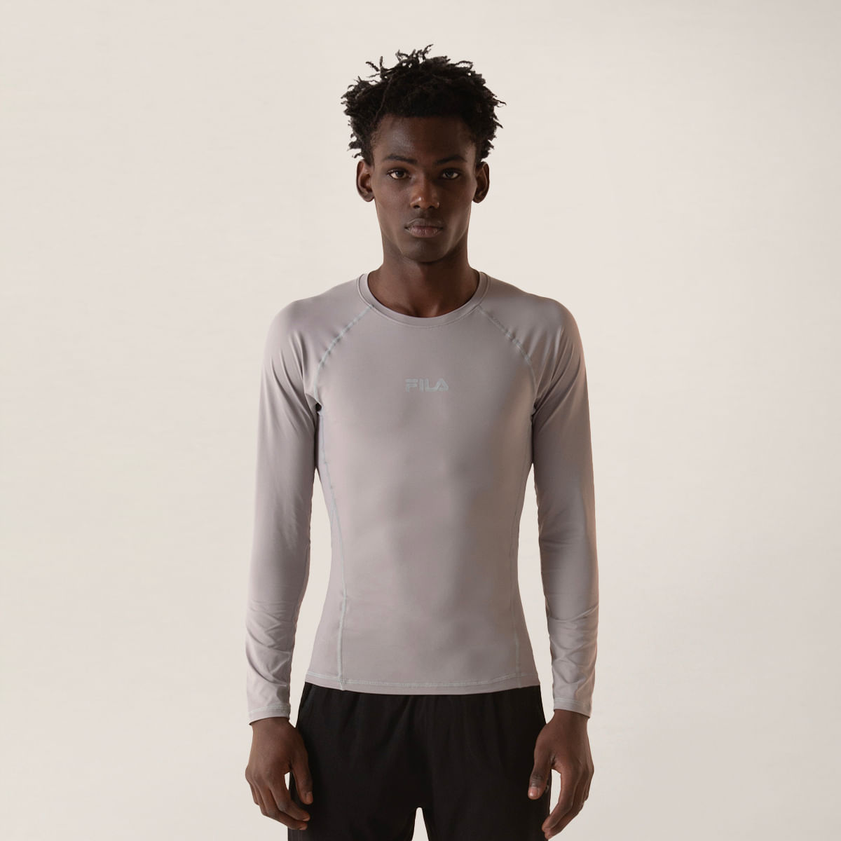 Camiseta Manga Longa Fila Performa Eco Masculina