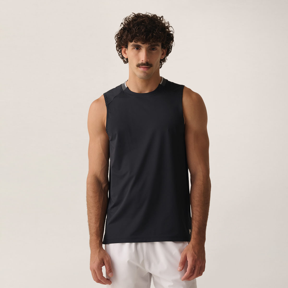 Camiseta Sem Manga Fila Match Ao Masculina