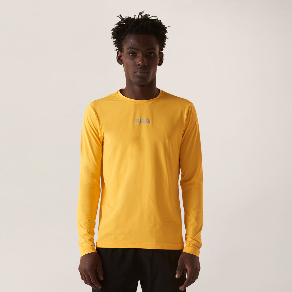 Camiseta Manga Longa Fila Sun Protect Breezy Masculina