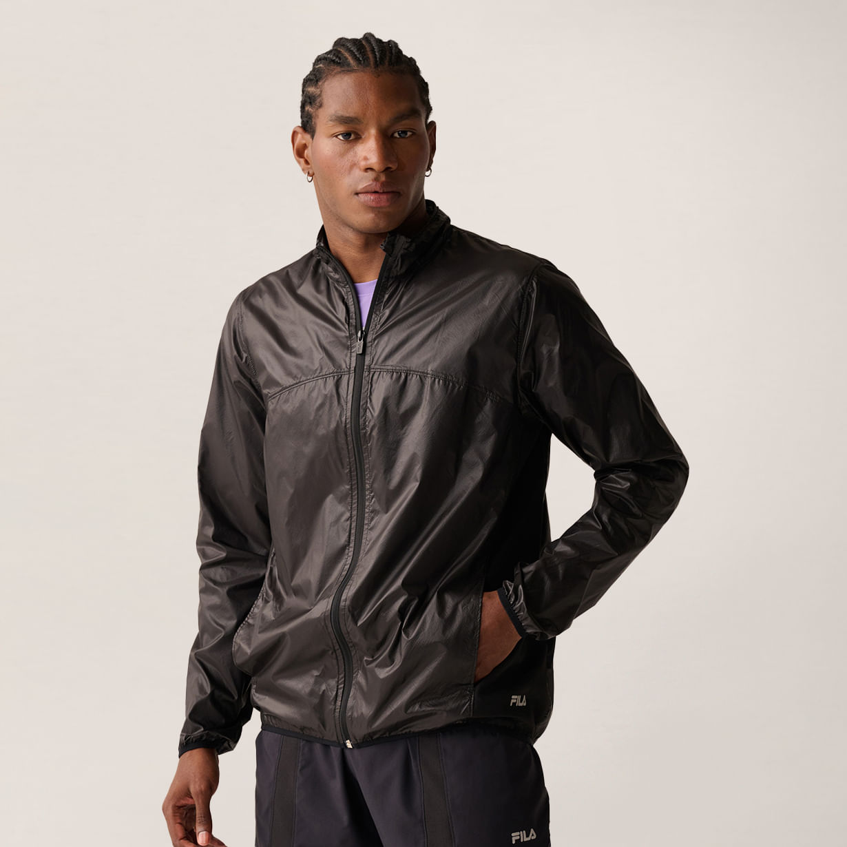 Jaqueta Corta Vento Fila Core Run Masculino