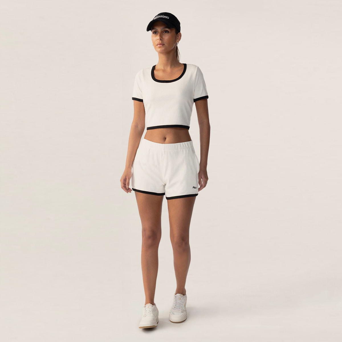 Shorts Fila Rib Feminino