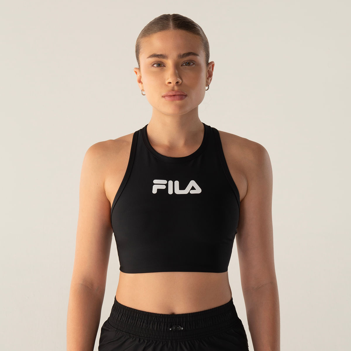 Top Fila Train Long Elastic II Feminino