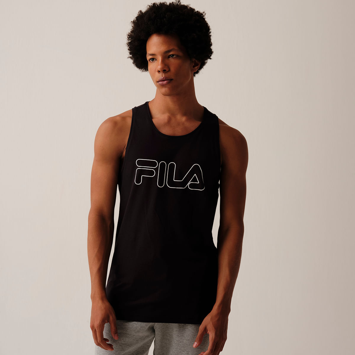 Regata Fila Letter Outline Masculina